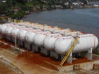 Design and construction for LPG installation